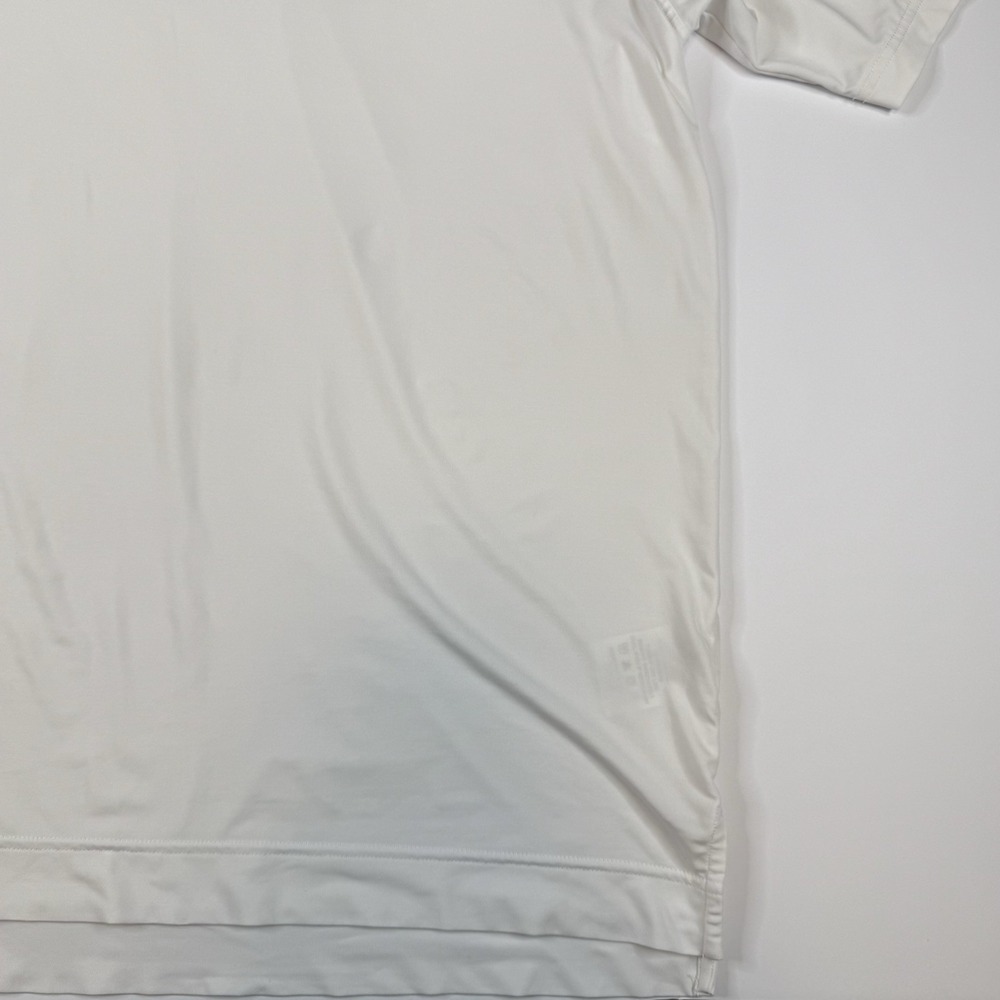 Footjoy FJ Golf Polo Abaco Club Blue White Short Sleeve Stretch Mens XL - Picture 4 of 14